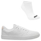 Kit Tênis Fila Daily Feminino e Meia