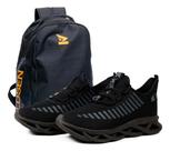 Kit Tênis Jaguar Masculino Casual Mochila Resistente Estudos Kit Tênis Jaguar Masculino Casual Mochila Resistente Estudos