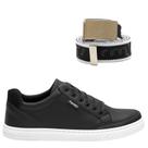 Kit Tênis Masculino Casual Cano Curto Blaqueado Leve + Cinto Kit Tênis Masculino Casual Cano Curto Blaqueado Leve + Cinto