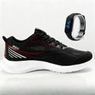 Kit Tênis Masculino Corrida Caminhada + Relógio Digital Esportivo Confortável