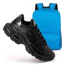 Kit tenis masculino esportivo leve urban street mochila casual versatil dia a dia