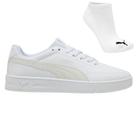 Kit Tênis Puma Court Classic Clean E Meia