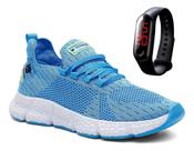 Kit Tênis Unissex Xtreme Fit Academia Exercício Funcional Caminhada e Corrida + Relógio Digital