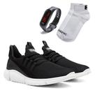 Kit Tênis Venetto Caminhada Leve + Relógio Digital + Meia