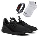 Kit Tênis Venetto Caminhada Leve + Relógio Digital + Meia