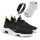 Kit Tênis Venetto Caminhada Leve + Relógio Digital + Meias