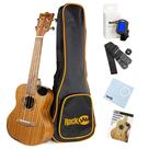 Kit Tenor Ukulele RockJam Premium com afinador e acessórios