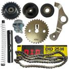 Kit Tensor Corrente De Comando Did Completo Pop 110i Biz 110