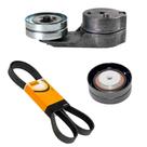 Kit Tensor Polia Correia Anternador S10 MWM 2.8 2000 até 2011 Com Ar Condicionado