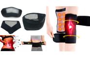 Kit Terapia (cinta Lombar M+1 Par De Joelheira) Magnética