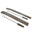 Kit tereré 2 bombas super premium extra larga 24cm + clássica 24 cm + escova