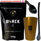 Kit Tereré Black Erva Mate 500g Copo Caldereta Dourado Bomba Clássica Preta Escolha o sabor Kit Tereré Black Erva Mate 500g Copo Caldereta Dourado Bomba Clássica Preta Escolha o sabor