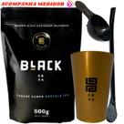 Kit Tereré Black Erva Mate 500g Copo Caldereta Dourado Bomba Clássica Preta Escolha o sabor