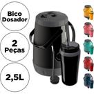 Kit Tereré Bomba E Jarra Pávia Cuia Térmica Chimarrão Matte Unitermi 2,5 Litros