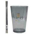 Kit Tereré Combo Mate Copo Cuia E Bomba Inox Black Erva