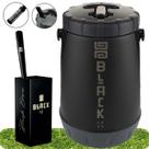 Kit Tereré Garrafa Preta Black Erva 2,5L Cuia Bomba Com Mola