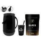 Kit Tereré Garrafa Térmica 2,5l + Erva Cuia Bomba Black Erva Kit Tereré Garrafa Térmica 2,5l + Erva Cuia Bomba Black Erva