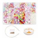 Kit terere miçanga para pulseira colar bijouteria colorido missanga