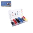 Kit Terminais Ilhós Tubulares 0.510MM Com Caixa 1200 Peças