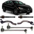 Kit Terminal Direcao + Axial Direcao + Bieleta Estabil - Civic 2012 A 2016 - Tdi0416 / Tdi0415 / Brd0428 / Kbt0414 / Kit01561 Kit Terminal Direcao + Axial Direcao + Bieleta Estabil - Civic 2012 A 2016 - Tdi0416 / Tdi0415 / Brd0428 / Kbt0414 / Kit01561