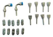 Kit Terminal Fg. 9/16 Jic X 1/4 2fg 90 8 Fg Reta 10nipe