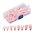 Kit Terminal Olhal Conector Cobre 60 Pçs 6 / 10 / 16 / 25mm²