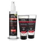 Kit termoativo gel serum fluido pimenta negra dágua natural Kit termoativo gel serum fluido pimenta negra dágua natural