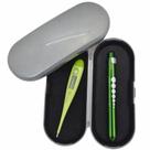 Kit Termometro Digital Estojo Lanterna Clinica Enfermagem