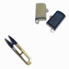 Kit tesoura de arremate dourada TC-805GE Mais Guia Magnético Grande - Ima Forte-MG20L