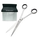 Kit Tesoura Fio Laser 7" Espanador Grande Marco Boni Kit Tesoura Fio Laser 7" Espanador Grande Marco Boni