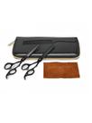 Kit tesouras profissional wmark ng ps002 preta