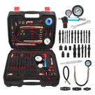 Kit Testador de Vazamento e Compressão DUOYI 46 Peças com Manômetros Duplos