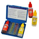 Kit Teste Piscina Análise Cloro E Ph + 2 Soluções Reagentes