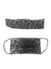 Kit Tiara com Máscara Onça Preto