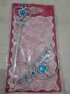 Kit tiara com varinha princesa acessório fantasia