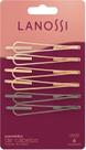 Kit Tic Tac Metal Glam Lanossi Beauty & Care com 6 Unidades Aniz Rosé e Dourado
