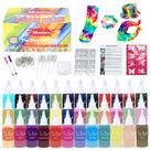 Kit Tie Dye Goodscious Conjunto de bricolage completo de 36 cores