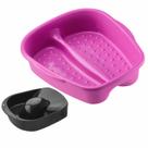Kit Tigela mão + Bacia Pés Pedicure Manicure Salão de Beleza Multiuso Relaxamento Rosa Dompel Kit Tigela mão + Bacia Pés Pedicure Manicure Salão de Beleza Multiuso Relaxamento Rosa Dompel