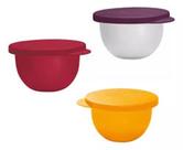 Kit Tigelinhas Murano 200Ml 3 peças cores diversas