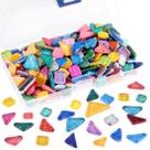 Kit Tile Sweet Mixed Colors Crystal Mosaic Tiles 450g