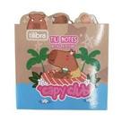 Kit Tili Notes Capybara - 6 Designs com 12 Folhas Cada
