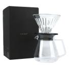 Kit Timemore Com Coador e Jarra De Vidro 600ML Para Coar Café Transparente Cristal