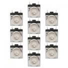 Kit Timer Mecânico Haste Curta Forno Elétrico - 10 peças