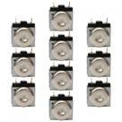 Kit Timer Mecânico Haste Longa Forno Elétrico - 10Peças Metálico Bivolt