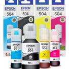 Kit tinta 504 Kit 4 Cores REF.EPS179 TANKT504