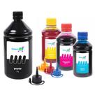 Kit Tinta Compatível Impressora L3150 L3250 L3110 L1250 L3210 L5190 544 1750ml Inova Ink