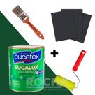 Kit Tinta Esmalte Eucalux 900ml Com 3 Lixas, 1 Rolo Espuma e 1 Pincel Pequeno Kit Tinta Esmalte Eucalux 900ml Com 3 Lixas, 1 Rolo Espuma e 1 Pincel Pequeno