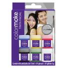 Kit Tinta Facial Líquida Pincel e Glitter 15ml - 6 Unidades Kit Tinta Facial Líquida Pincel e Glitter 15ml - 6 Unidades