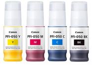 Kit Tinta Original Plotter Canon Tc-20 Tc20 Pfi-050 04 Cores