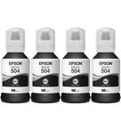 Kit Tinta Original Refil Lacrado 504 T504 L4150 L4160 L6161 Preto Kit Tinta Original Refil Lacrado 504 T504 L4150 L4160 L6161 Preto